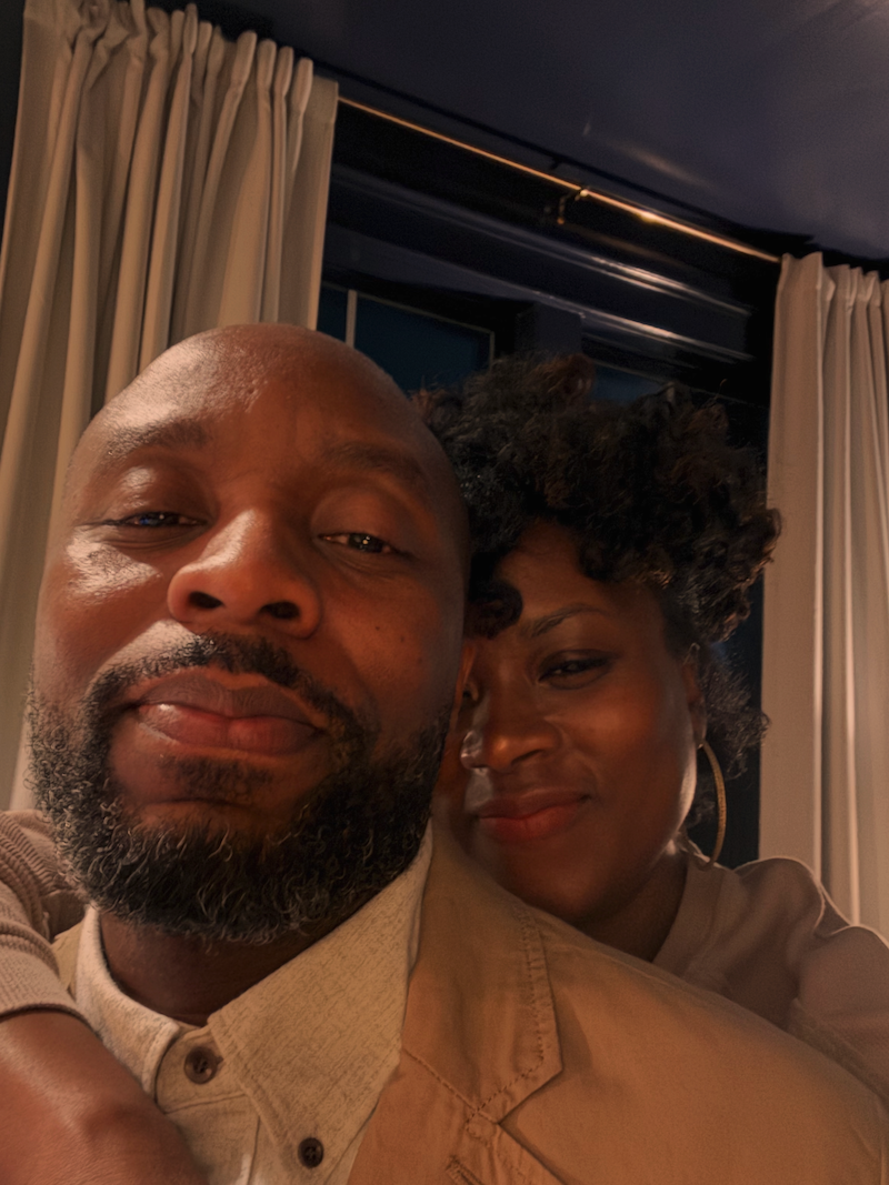 Emmanuel and Pamela Thompson, the founders of Bookgush